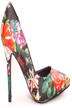 sexy heels,floral print heels,high heels shoes