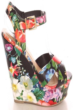 floral wedges,sexy wedges,cheap wedge shoes