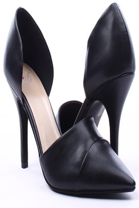 single sole heels,single sole pumps,sexy heels,pointed toe single sole heels