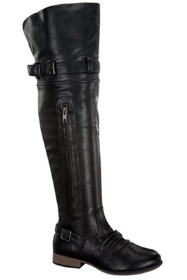 black over the knee boots,leather over the knee boots,over the knee boots