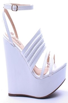 wedge shoes,platform wedges,strappy wedges,white wedges,platform wedges