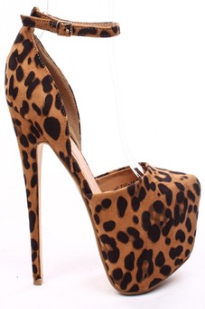 sexy heels,leopard print heels,platform heels