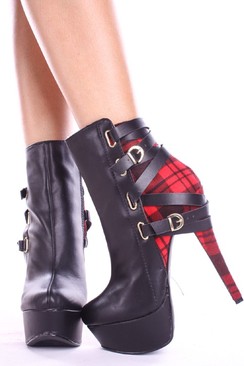 sexy boots,high heel booties,chunky heel boots,black heel boots,leather boots
