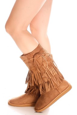 fringe boots,knee high boots,tan boots