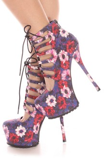 sexy heels,high heels shoes,floral print heels