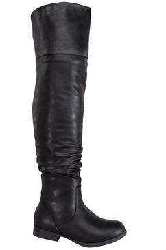 black over the knee boots,leather over the knee boots,sexy boots