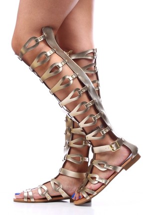 gladiator sandals,flat sandals,gold gladiator sandals,knee high gladiator sandals,sexy sandals