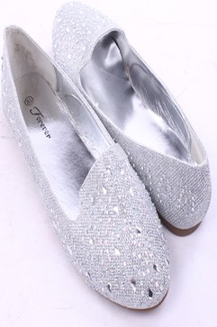flat shoes,silver flats,ballet flats,silver ballet flats