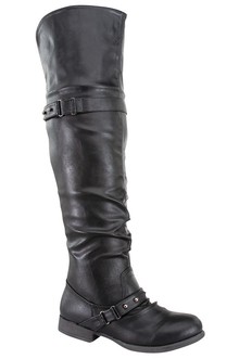 sexy boots,black over the knee boots,over the knee flat boots