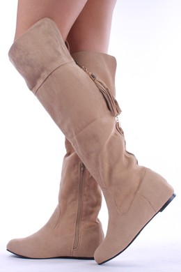 knee high boots,suede over the knee boots,fold over boots,over the knee boots