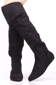 over the knee boots,over the knee flat boots,black over the knee boots